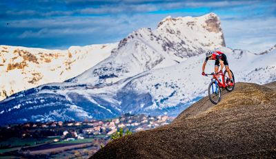 Discesa in mountain bike di Stéphane Tempier