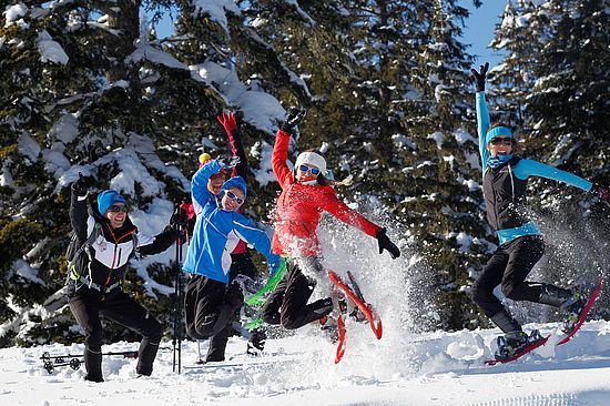 Snow fun with friends