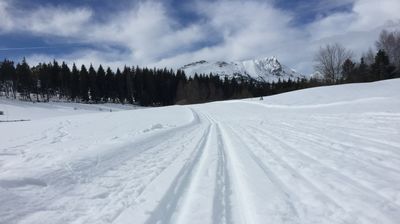 Piste de fond  à Bayard 