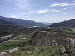 Vue sur la vallée depuis Saint Abdon - Tallard 