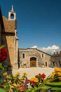 Castle courtyard